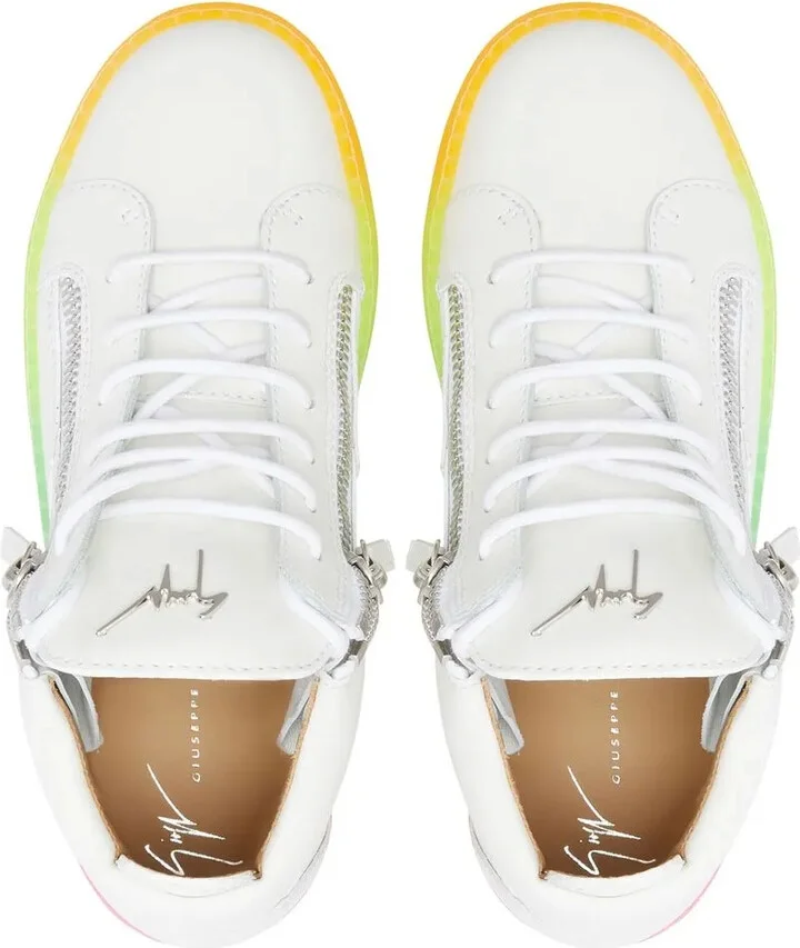 Kriss rainbow-print sneakers - Image 4
