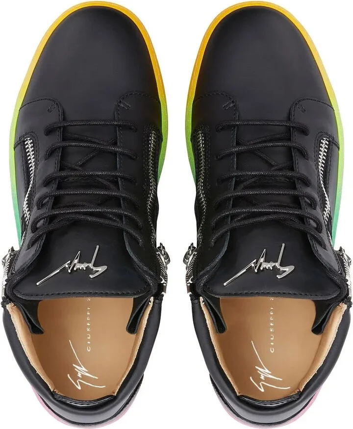 Kriss rainbow sole sneakers - Image 4