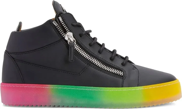 Kriss rainbow sole sneakers