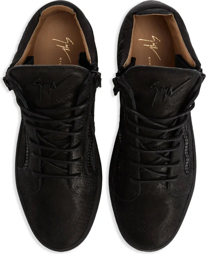 Kriss snakeskin-effect sneakers - Image 4