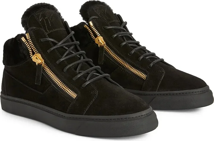 Kriss suede mid-top sneakers - Image 2