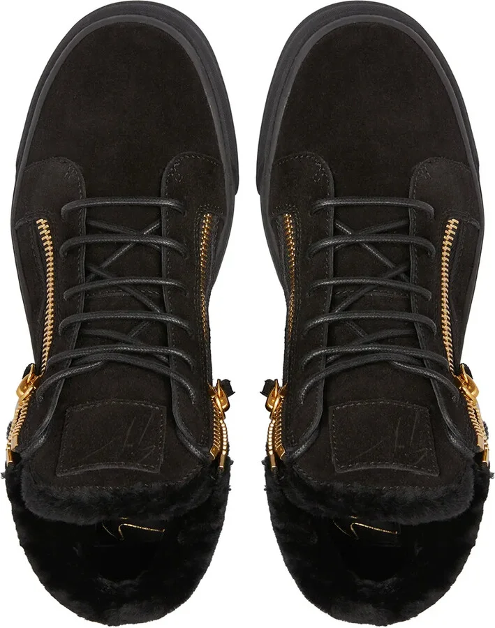 Kriss suede mid-top sneakers - Image 4