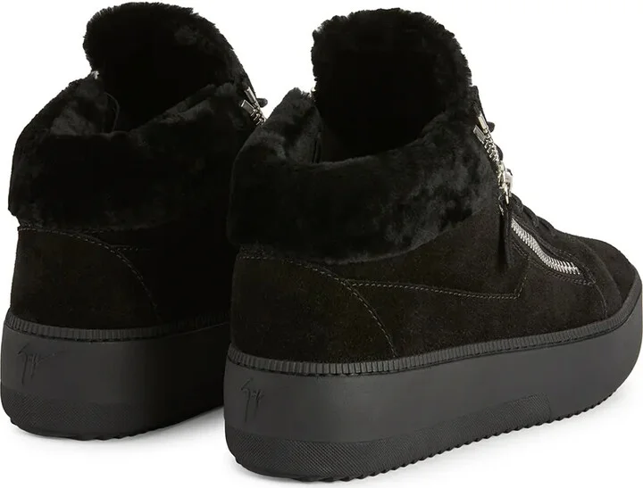 Kriss suede platform sneakers - Image 3