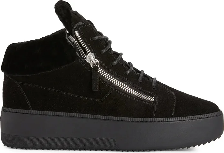 Kriss suede platform sneakers
