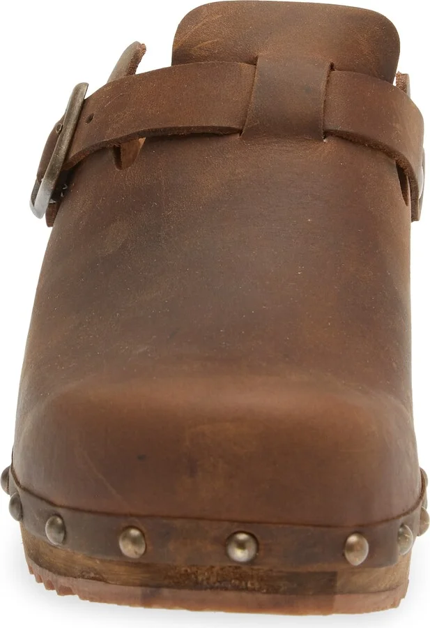 Kristel Stud Leather Clog - Image 4