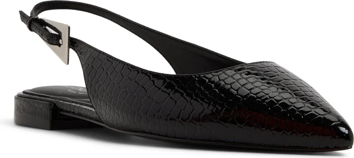 Kristell Pointed Toe Slingback Flat