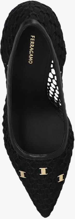 Kristen 95 Vara Bow Mesh Pumps - Image 3