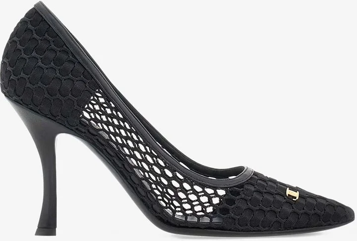 Kristen 95 Vara Plate Mesh Pumps