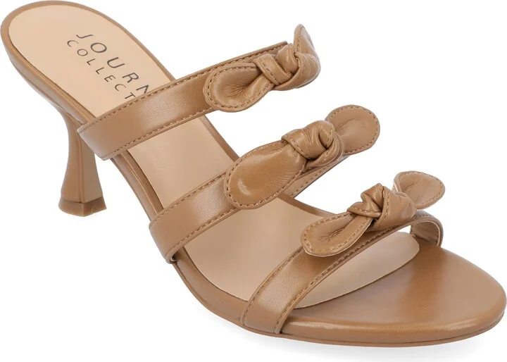 Kristina Bow Strap Slide Sandal