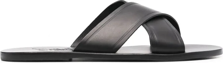 Kritonas cross-strap slides