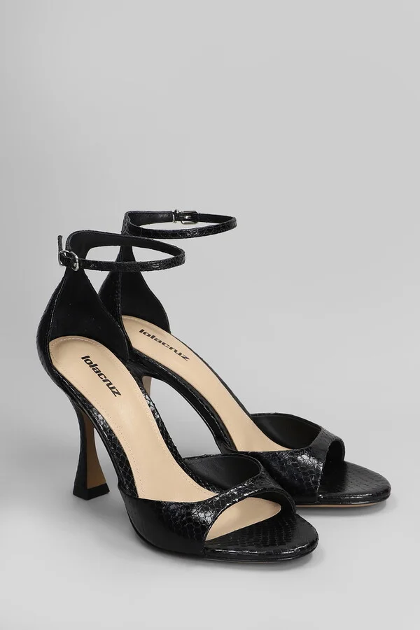 Kumala 95 Sandals In Black Leather - Image 2