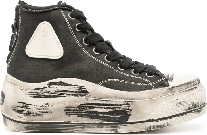 Kurt distressed-effect sneakers