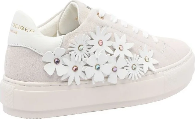 Kurt Geiger Floral Low-Top Sneakers