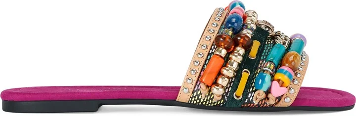Kurt Geiger London Beaded Southbank Slides
