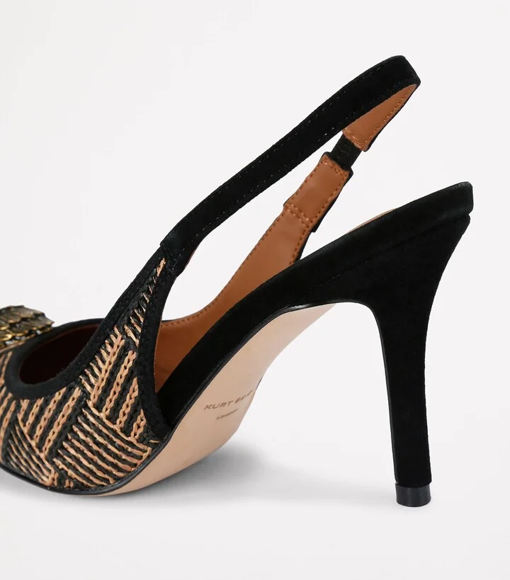 Kurt Geiger London Belgravia Slingback Pumps 85 - Image 2