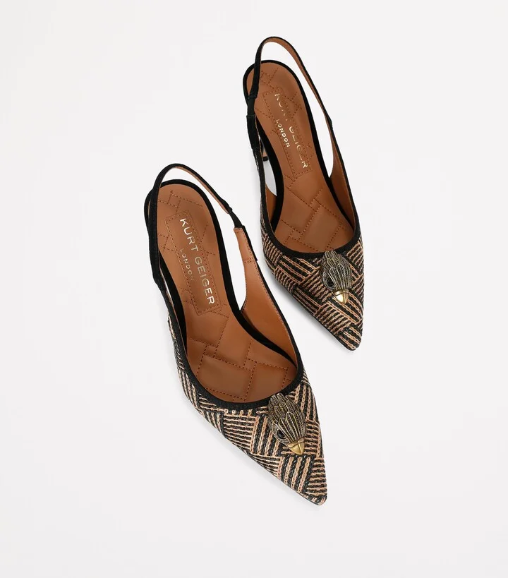 Kurt Geiger London Belgravia Slingback Pumps 85 - Image 4