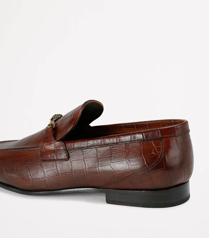 Kurt Geiger London Croc-Embossed Alton Loafers - Image 2