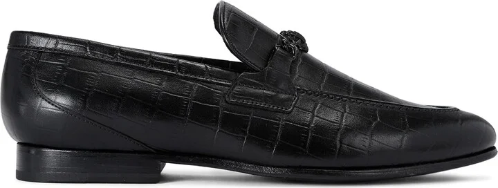 Kurt Geiger London Croc-Embossed Alton Loafers