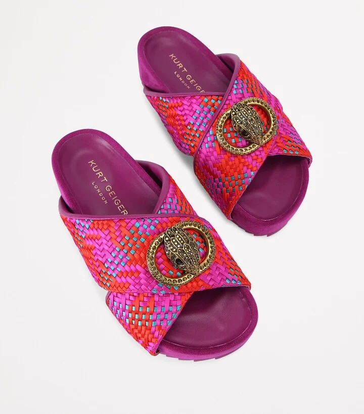 Kurt Geiger London Crossover-Strap Chelsea Sandals - Image 4