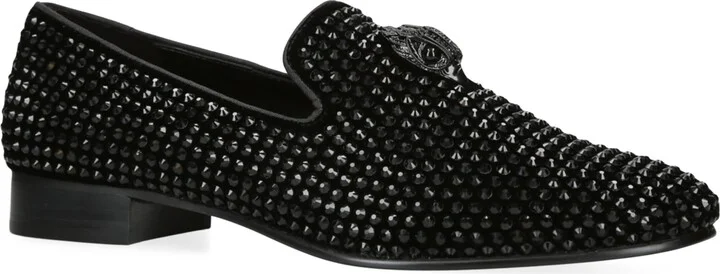 Kurt Geiger London Embellished Ace Stud Loafers