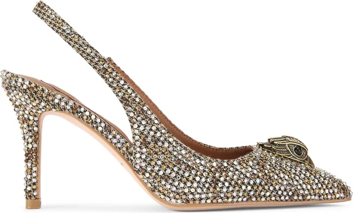 Kurt Geiger London Embellished Belgravia Slingback Heels 85