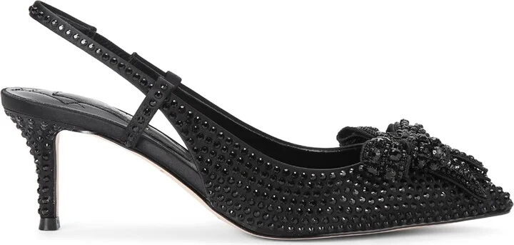 Kurt Geiger London Embellished Belgravia Slingback Pumps - Image 3