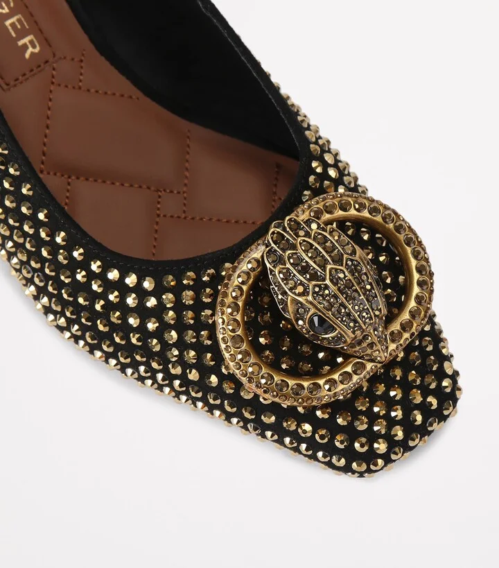 Kurt Geiger London Embellished Chelsea Slingback Pumps - Image 3