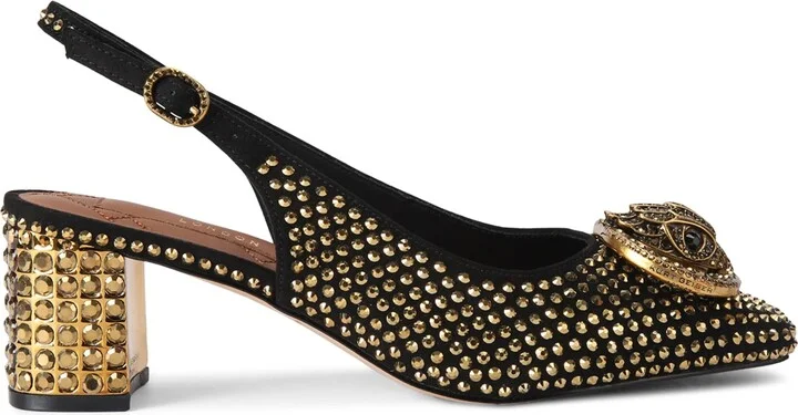 Kurt Geiger London Embellished Chelsea Slingback Pumps