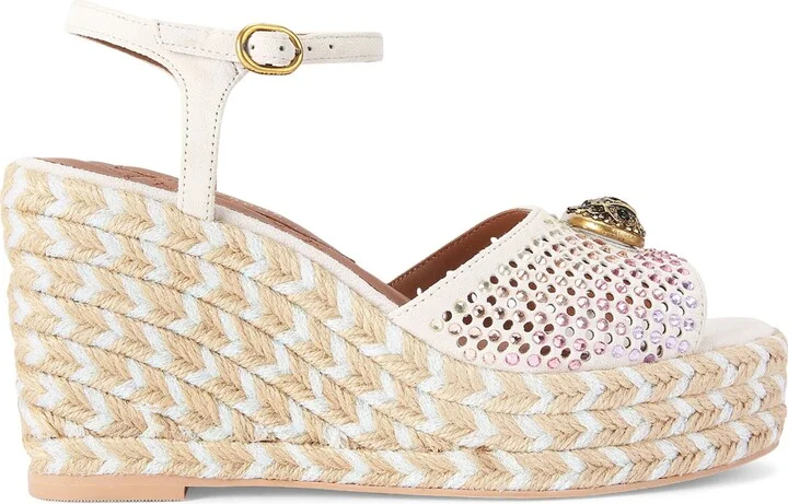 Kurt Geiger London Embellished Chelsea Wedge Sandals