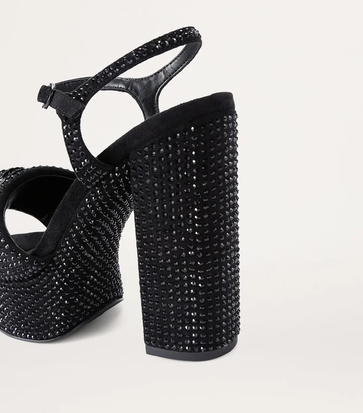 Kurt Geiger London Embellished Kensington Eagle Platform Sandals 125 - Image 2