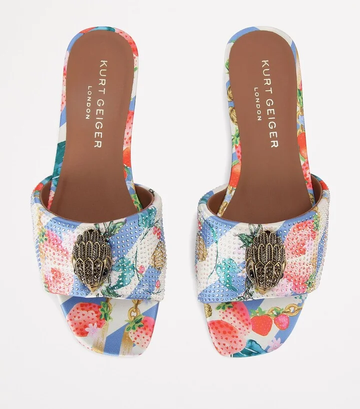 Kurt Geiger London Embellished Kensington Sandals - Image 4