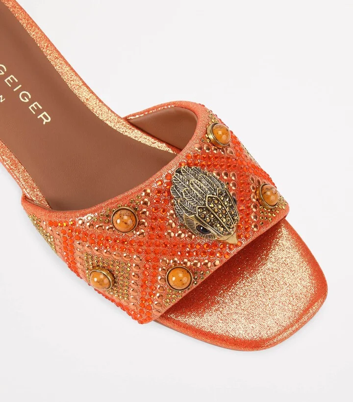 Kurt Geiger London Embellished Kensington Sandals - Image 3