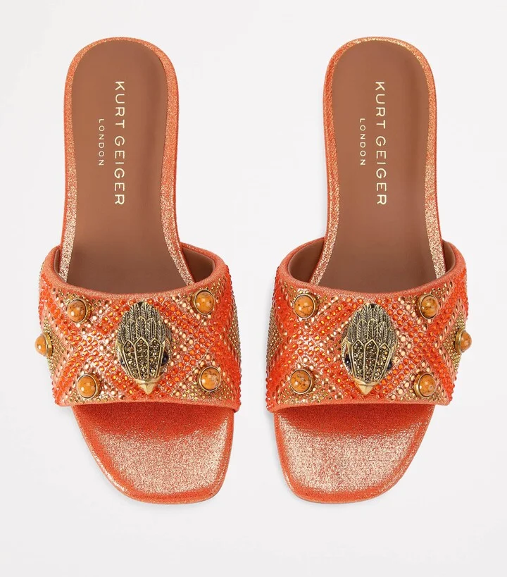Kurt Geiger London Embellished Kensington Sandals - Image 4