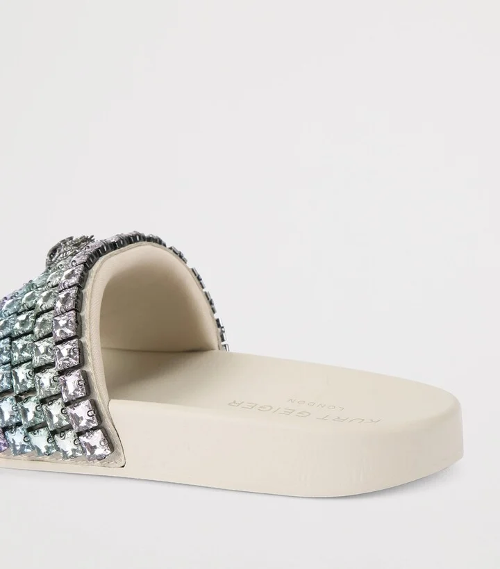 Kurt Geiger London Embellished Mina Eagle Slides - Image 2