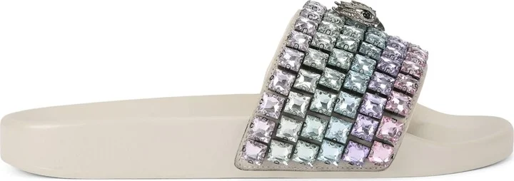 Kurt Geiger London Embellished Mina Eagle Slides
