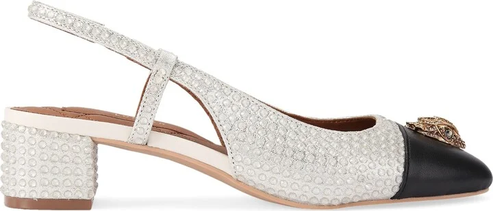 Kurt Geiger London Embellished Sloane Slingback Heels
