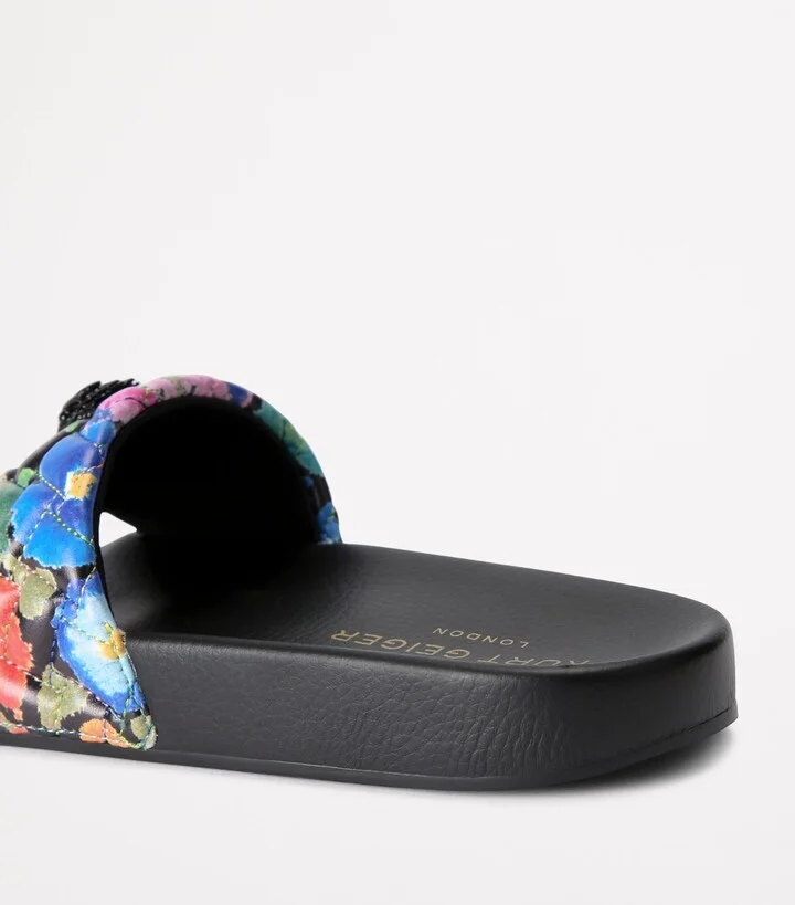 Kurt Geiger London Floral Meena Slides - Image 2