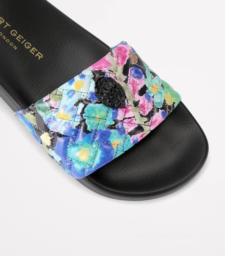 Kurt Geiger London Floral Meena Slides - Image 3