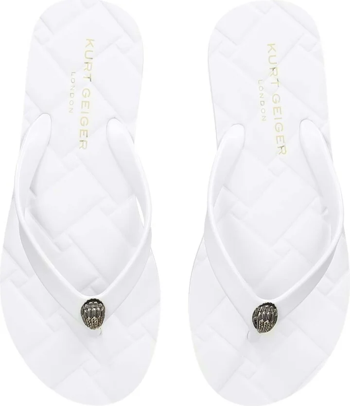 Kurt Geiger London Kensington Q Flip Flops - Image 4