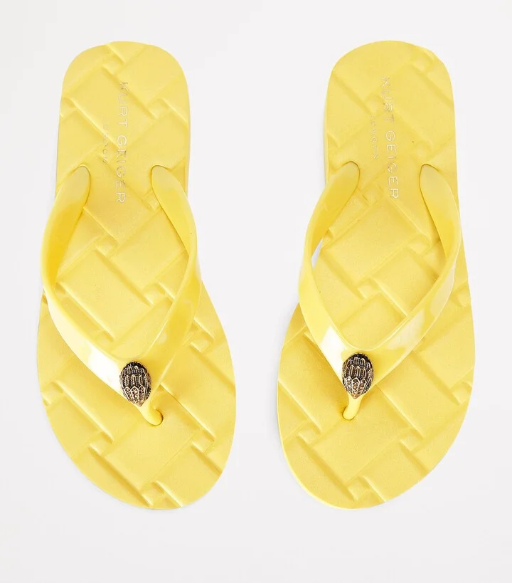 Kurt Geiger London Kensington Q Flip Flops - Image 4