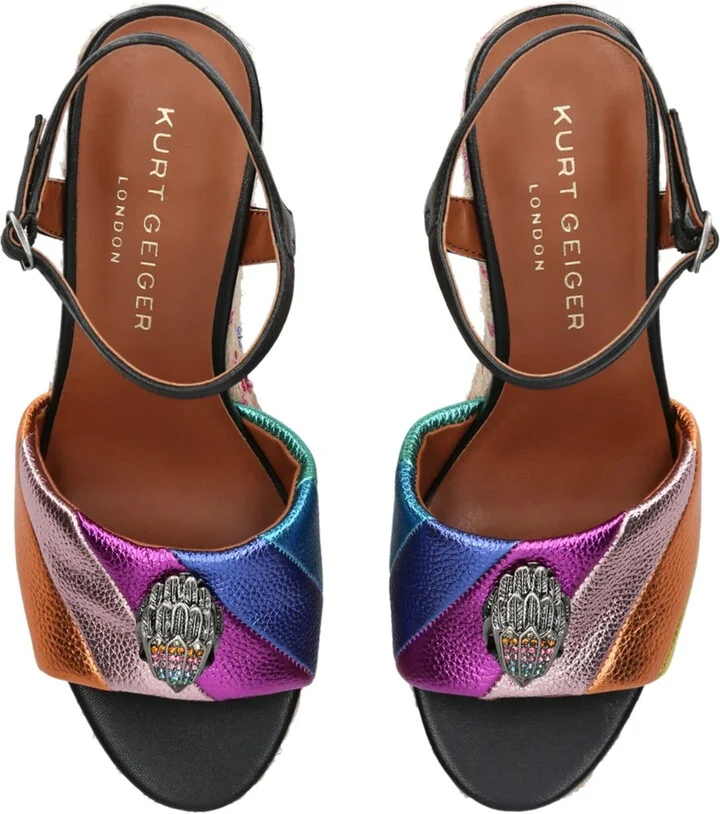 Kurt Geiger London Kensington Wedge Sandals 105 - Image 4