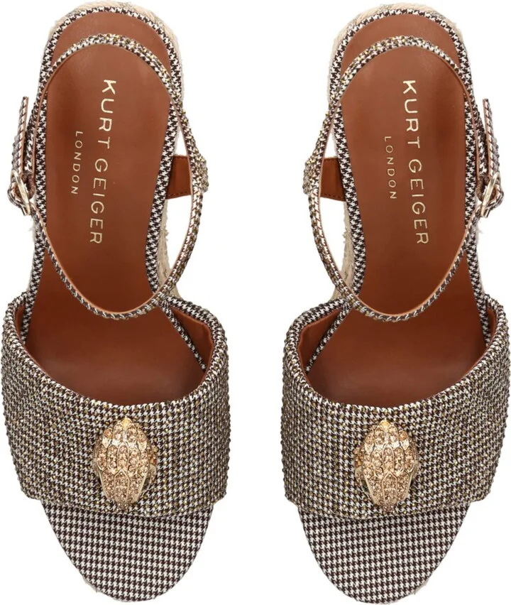 Kurt Geiger London Kensington Wedge Sandals 105 - Image 4