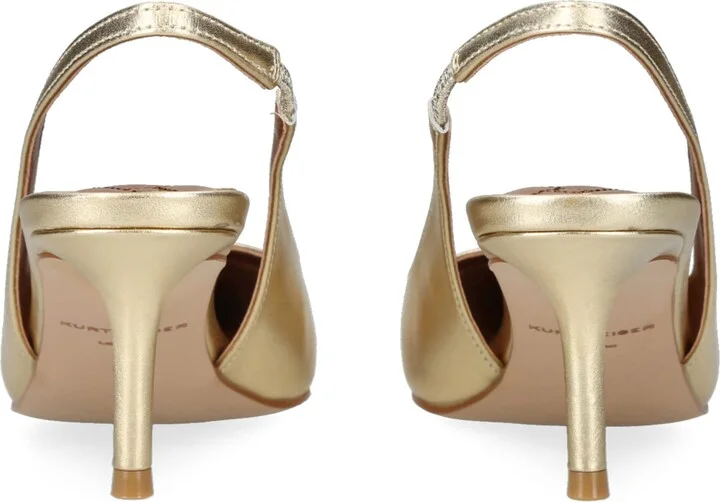 Kurt Geiger London Leather Belgravia Slingback Heels 65 - Image 2