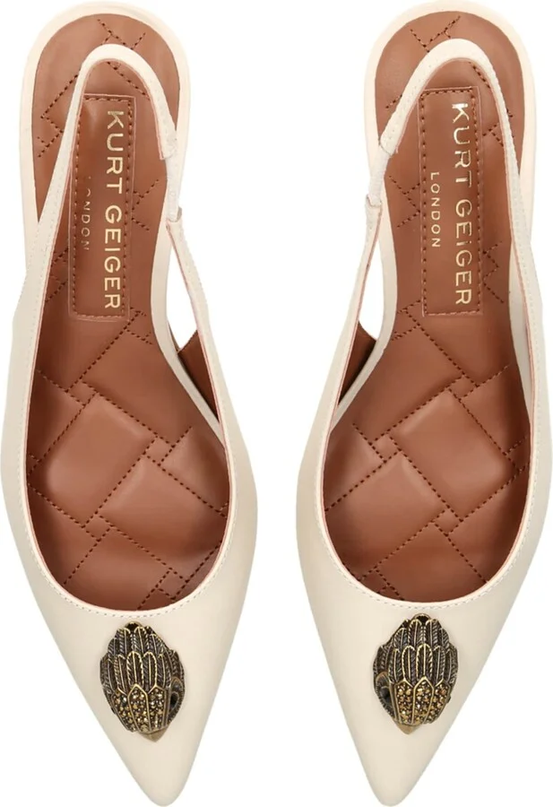 Kurt Geiger London Leather Belgravia Slingback Heels - Image 4