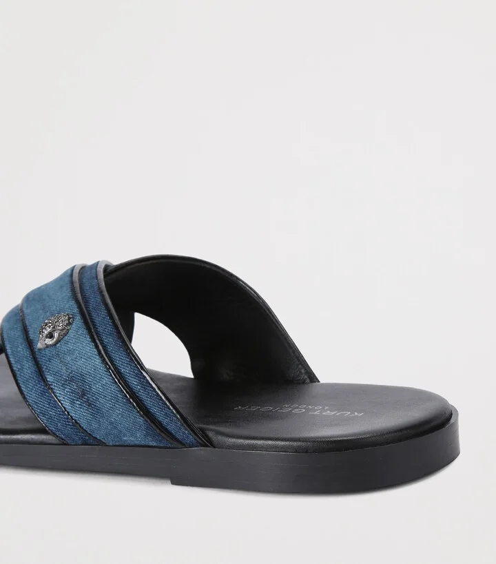 Kurt Geiger London Leather Bond Slides - Image 2