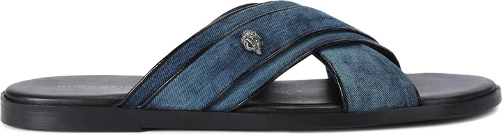 Kurt Geiger London Leather Bond Slides