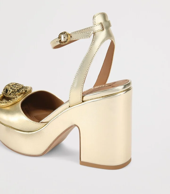 Kurt Geiger London Leather Chelsea Platform Heels - Image 2