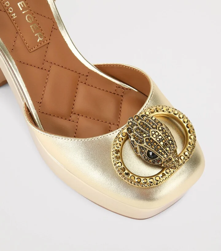 Kurt Geiger London Leather Chelsea Platform Heels - Image 3