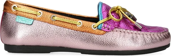 Kurt Geiger London Leather Eagle Moccasins - Image 3