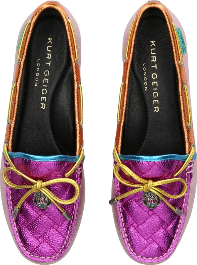 Kurt Geiger London Leather Eagle Moccasins - Image 4